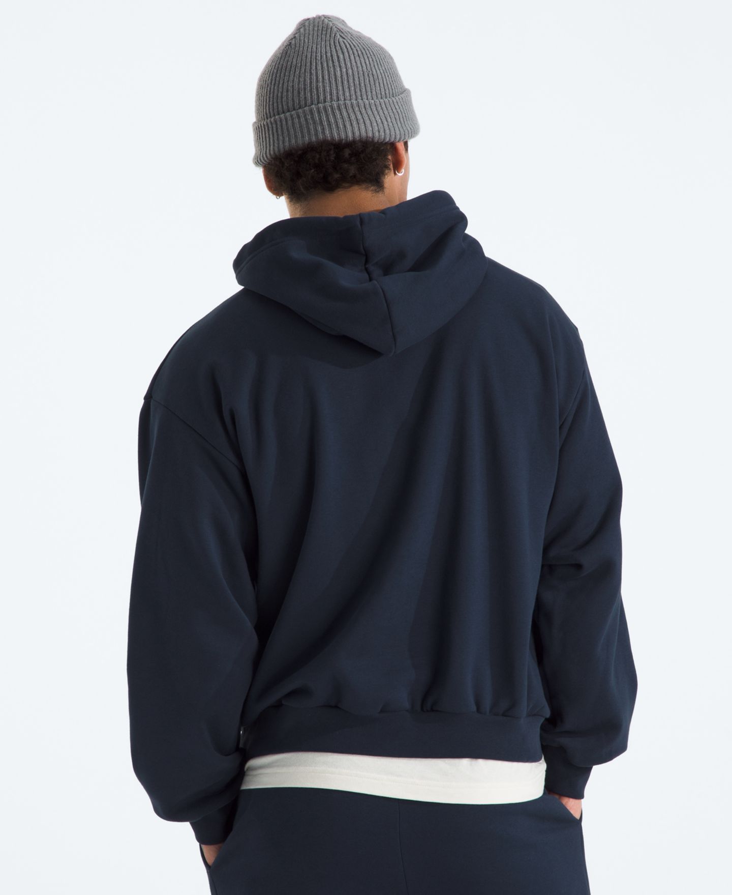 Мужское худи The North Face Evolution Simple Dome Oversized, цвет: Снежный тёмно-синий — фото 2