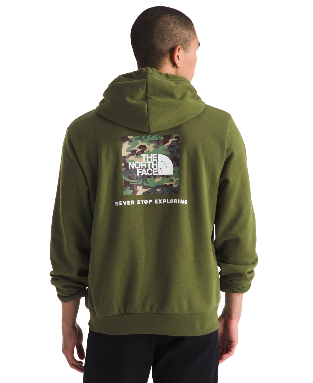 The North Face Men's Evolution Box Camo Fill Graphic Hoodie