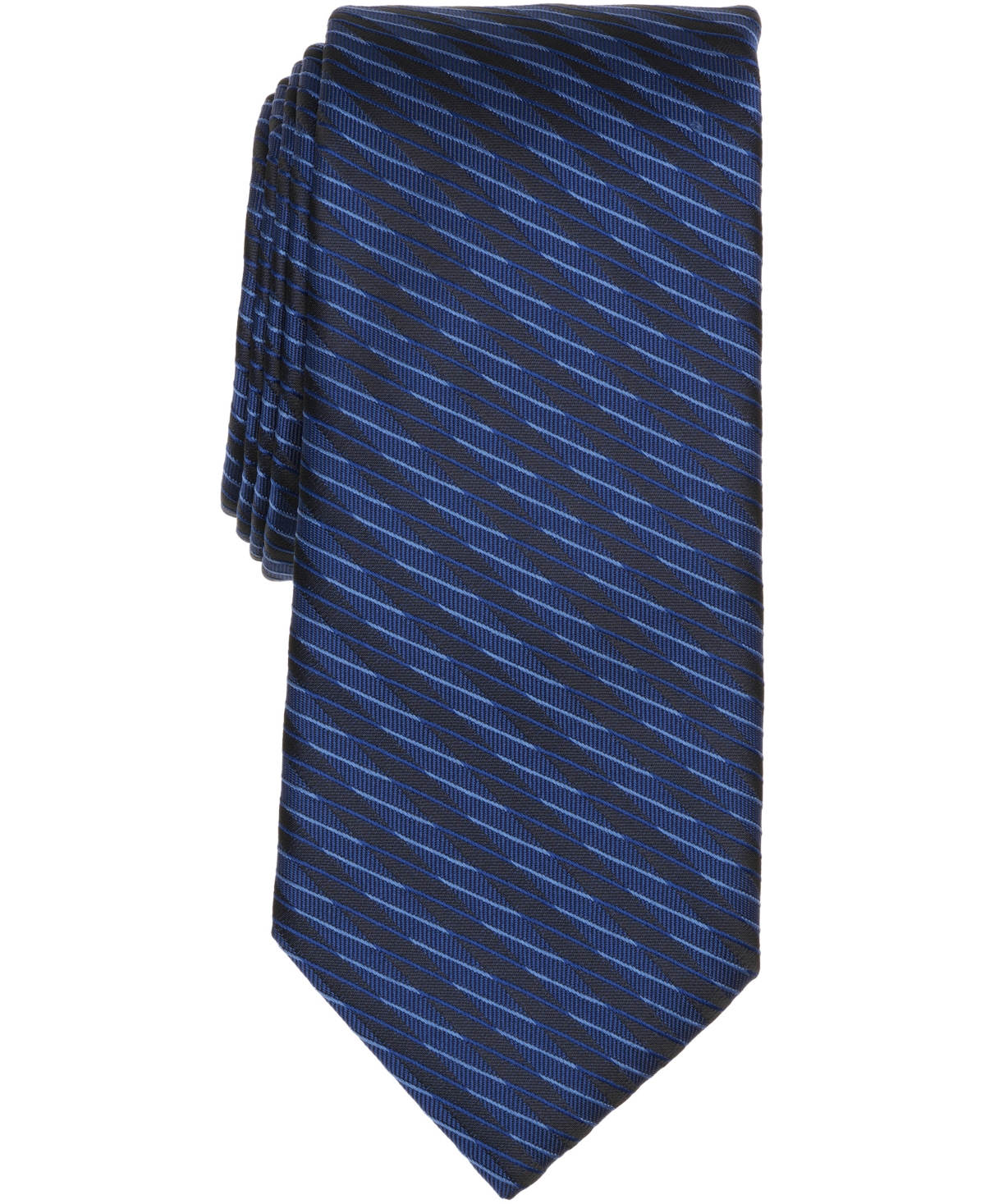 Perry Ellis Portfolio Men's Copen Abstract Tie In Blue