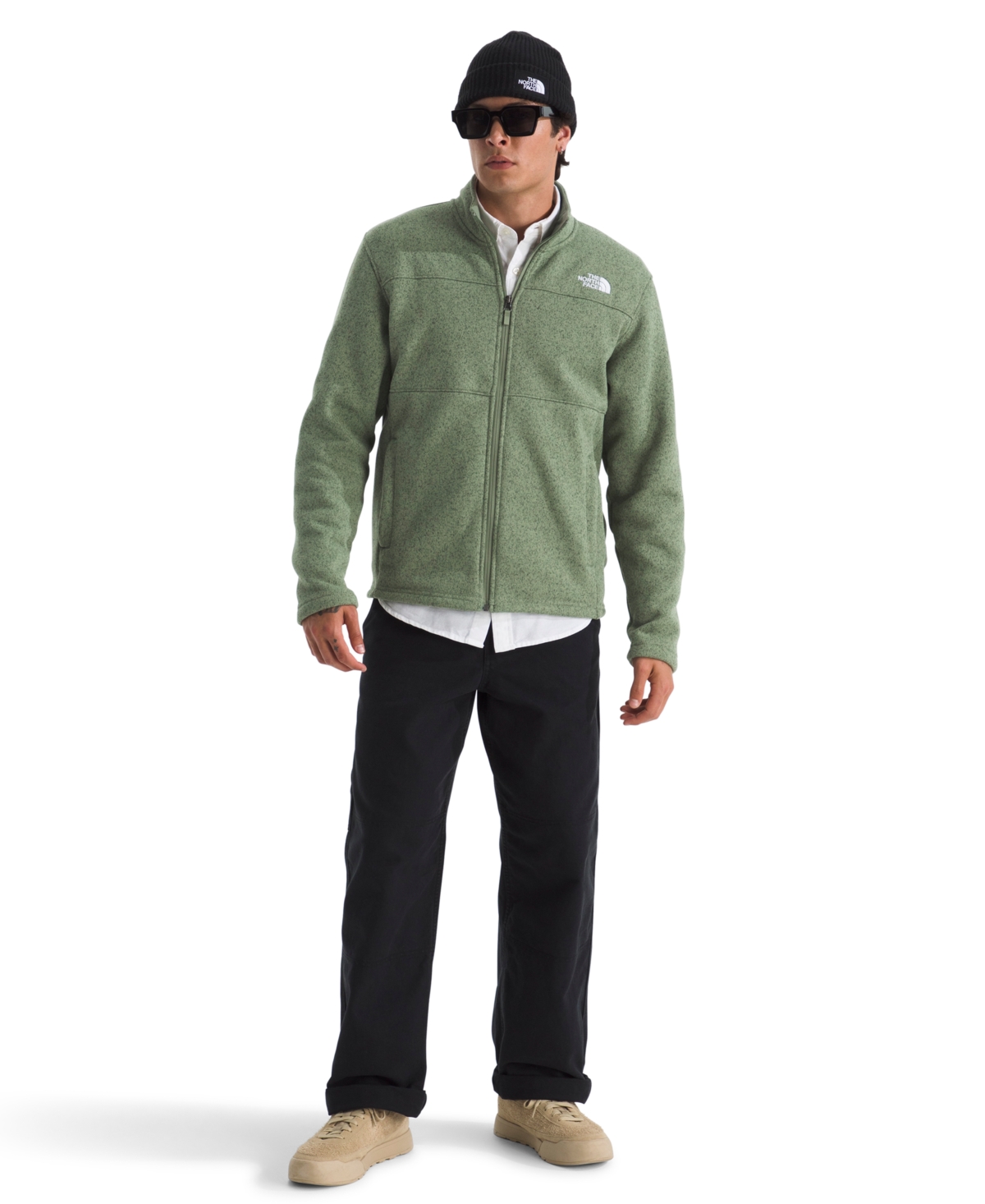 The North Face Gordon Lyons Full Zip Jacket In Animal Print