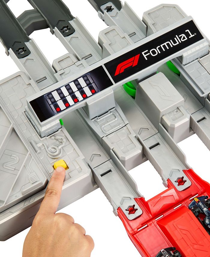 Hot Wheels Race Formula 1 Grand Prix Circuit Track Set and Cars - Multi - No Size