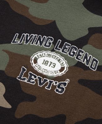 Boys' 2T-7 Camo Pullover Hoodie