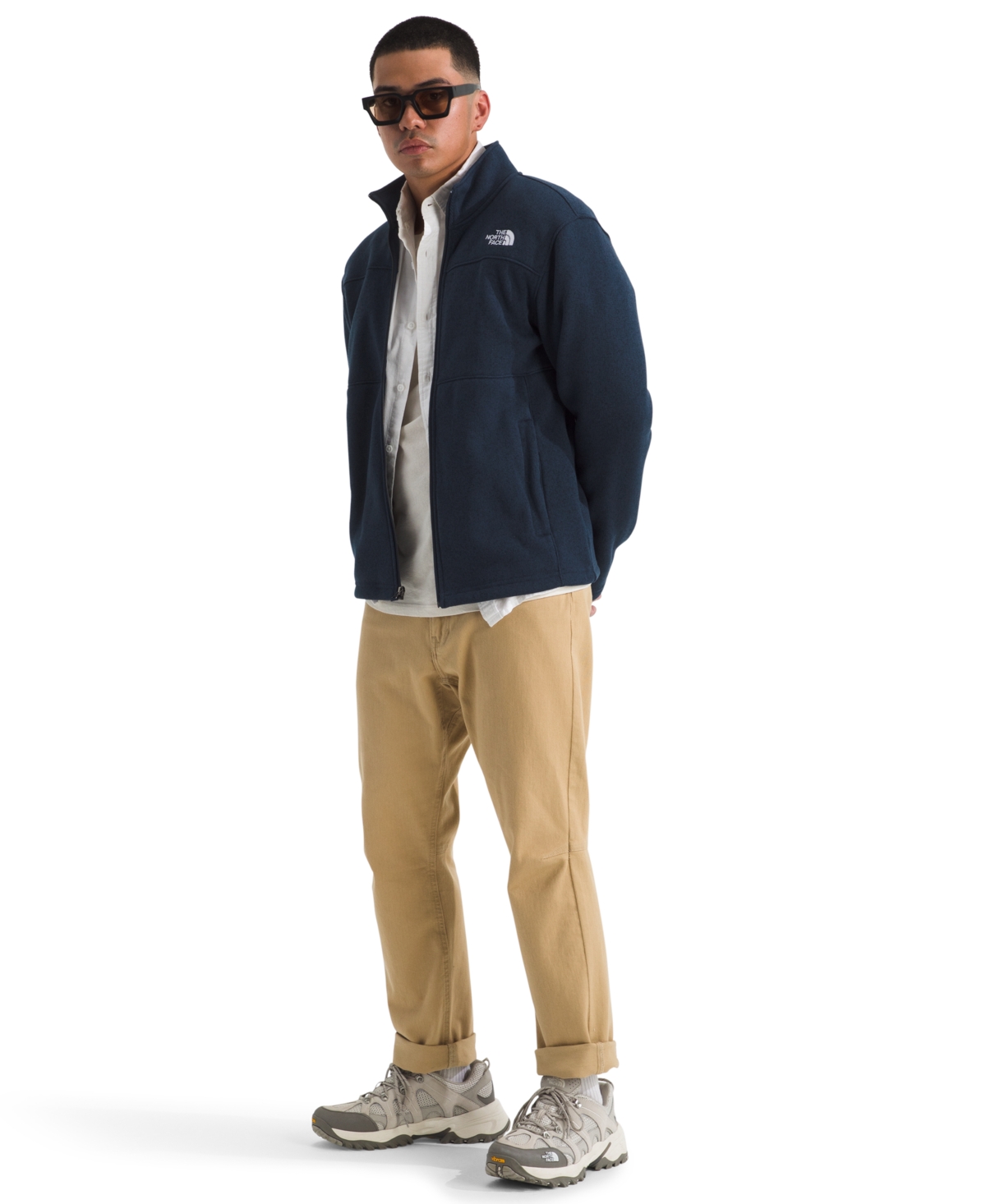The North Face Men's Gordon Lyons Full Zip Jacket In Blue