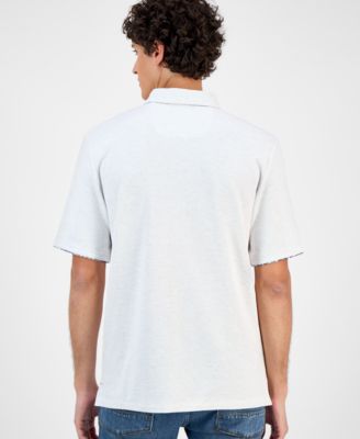 Men's Santa Rosa Gardens Cuff and Collar Detail Polo Shirt
