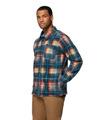 Men's Steens Mountain II Plaid Fleece Shirt Jacket