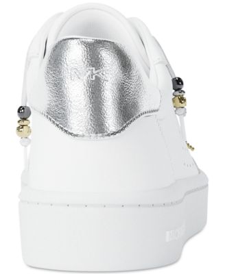 Scotty Leather Lace-up Sneakers with Charms