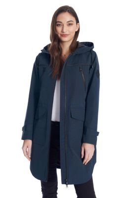 thumbnail image 2 of By Aspiri Women's Waterproof Festival Raincoat – Long Sleeve Hooded Kagool With Drawstring Waist (Polyester) 2 of 2