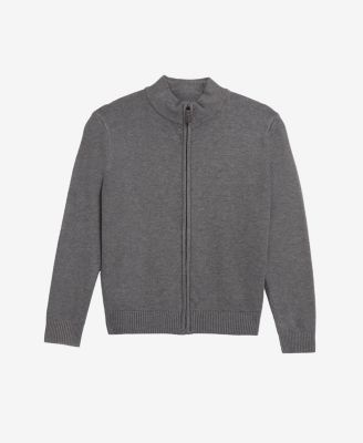 Xray Boys Full Zip Cardigan Sweater - Charcoal 29$