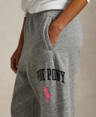 Women's Pink Pony Mid-Rise Sweatpants