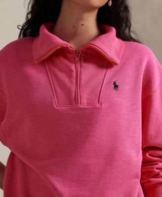 Women's Pink Pony Pull-On Sweatshirt