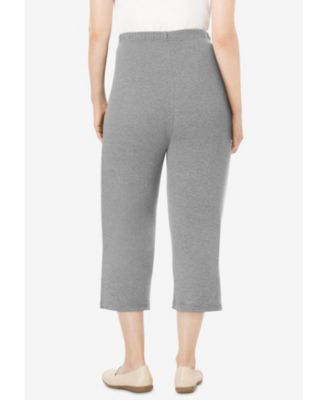 Plus Size 7-Day Knit Capri