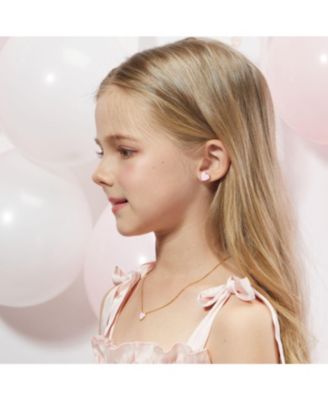 Petit Love Studs in Pink