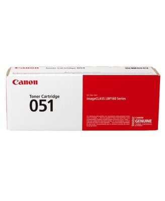 051 Black Toner Cartridge for imageCLASS LBP160 Series Printer, 1700 Pages Yield