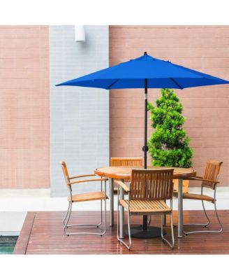 9-Foot Steel Market Patio Umbrella