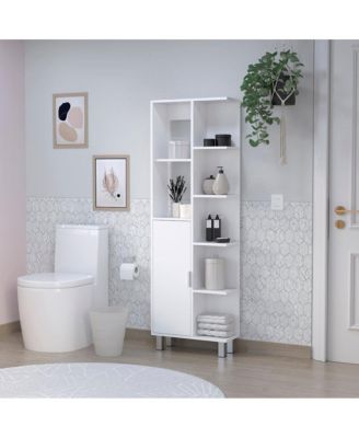 Linen Cabinet Derby, Bathroom, White