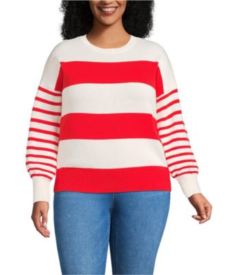 Plus Size Drifter Jersey Crewneck Sweater