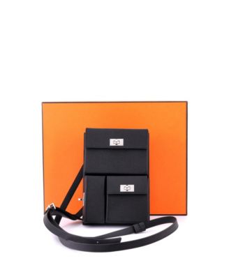 Pre-Owned Hermes Kelly Multi Pocket To Go Pouch Epsom