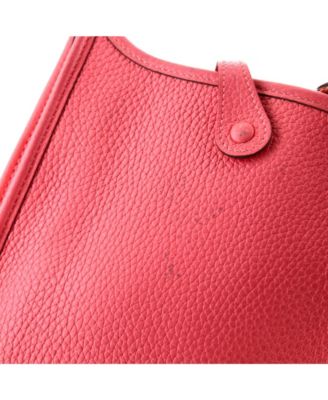 Pre-Owned Hermes TPM Evelyne Bag Gen III Clemence