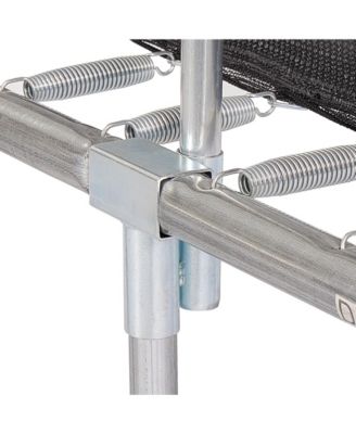 7ft x 10ft Rectangular Trampoline with Patented Safety Enclosure, Heavy-Duty Frame, and Powder-Coated Ladder