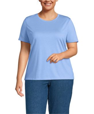 Plus Size Supima Cotton Crewneck T-Shirt