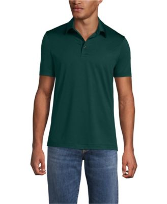 Men's School Uniform Rapid Dry Short Sleeve Modern Fit Polo