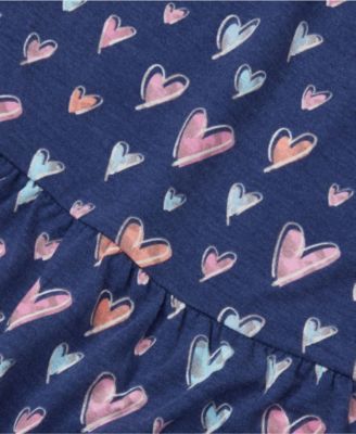 Girls Long Sleeve Jersey Nightgown