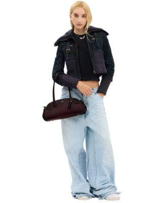 Empire Medium Leather Carryall Bag 34