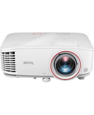 TH671ST WUXGA Full HD Home Entertainment DLP Projector for Gaming with Short Throw, 3000 Lumens Bundle with Laptop Stand and Accessory Tray, HDMI