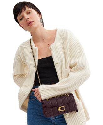 Quilted Tabby Small Leather Shoulder Bag 20