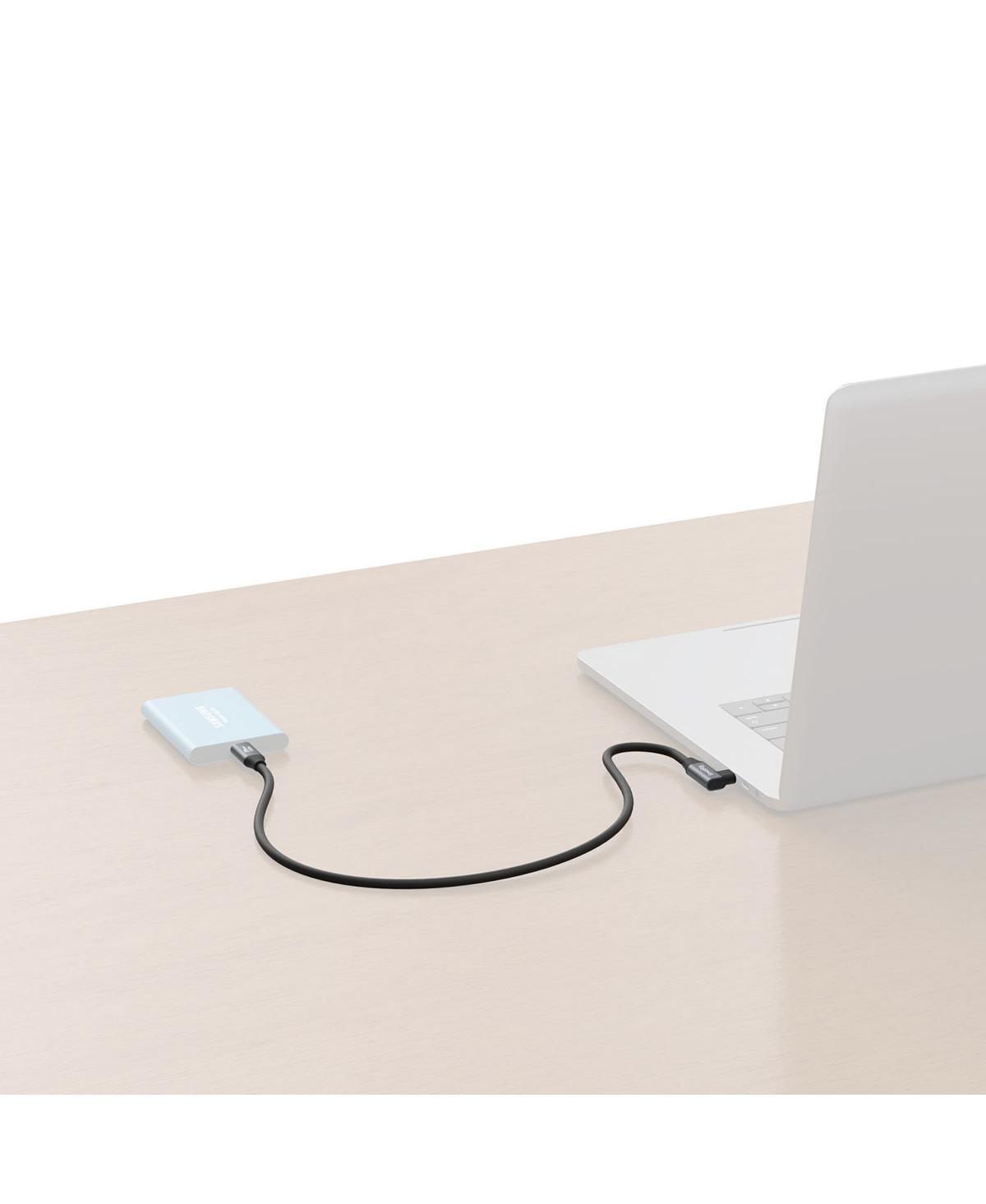 SmallRig 13.8" 100W Usb-c to Usb-c Right Angle Data Cable