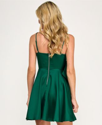 Women's Bow Applique Dress