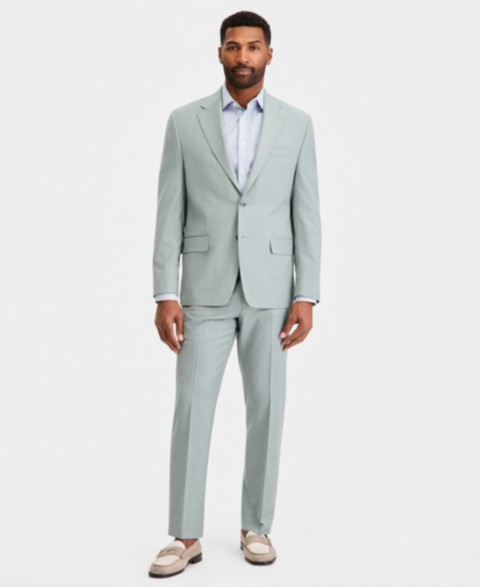 Мужские Michael Kors Men's Classic Fit Wool-Blend Suit Separates