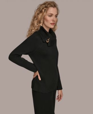 Women's Zip Neck Sweater
