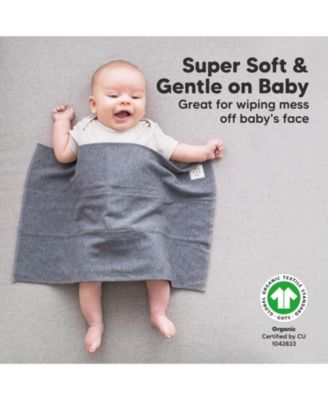 6pk Shea Baby Burp Cloths for Baby Boys and Girls, Burping Cloths for Babies, Newborn