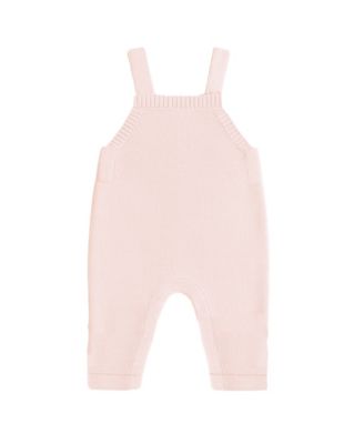 Baby Girls' Minnie Mouse Long Sleeve Bodysuit and Overall, 2-Piece Set