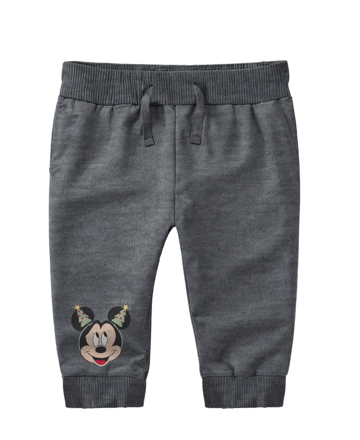 Disney Baby Boys 2-piece Mickey Mouse Merry And Bright Bodysuit And Pants Set In Red
