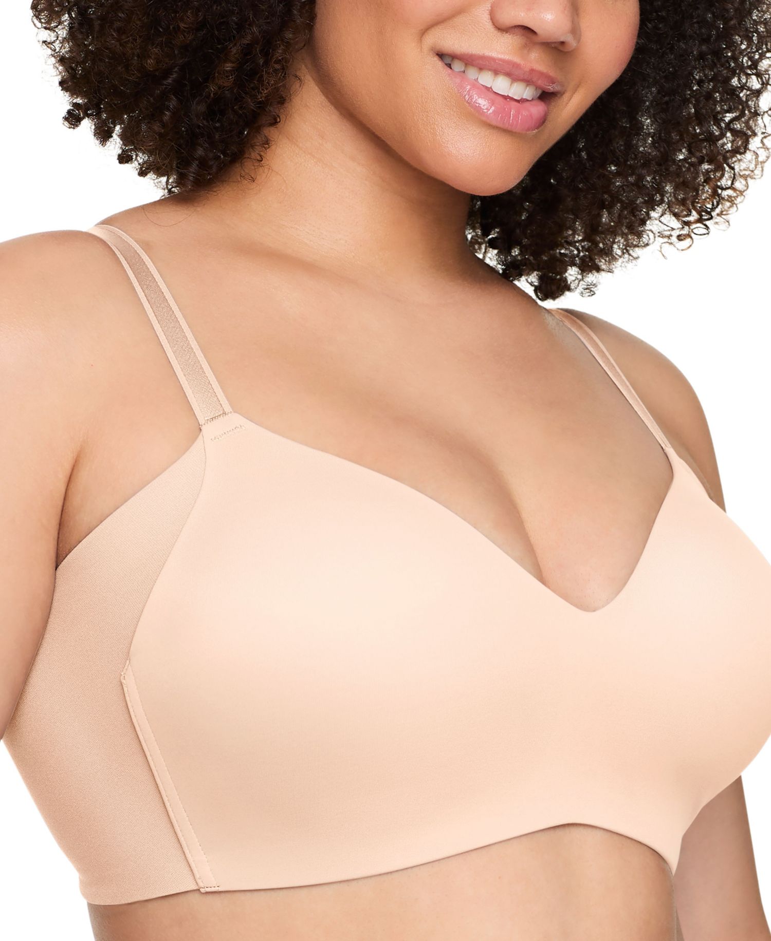Women's No Side Effects Underarm-Smoothing Wireless Bra RM3061A