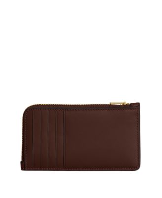 Essential New York Zip Leather Card Case  