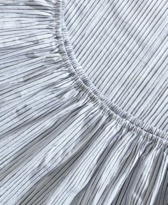 Washed Cotton Percale 4-Pc. Sheet Set, Queen