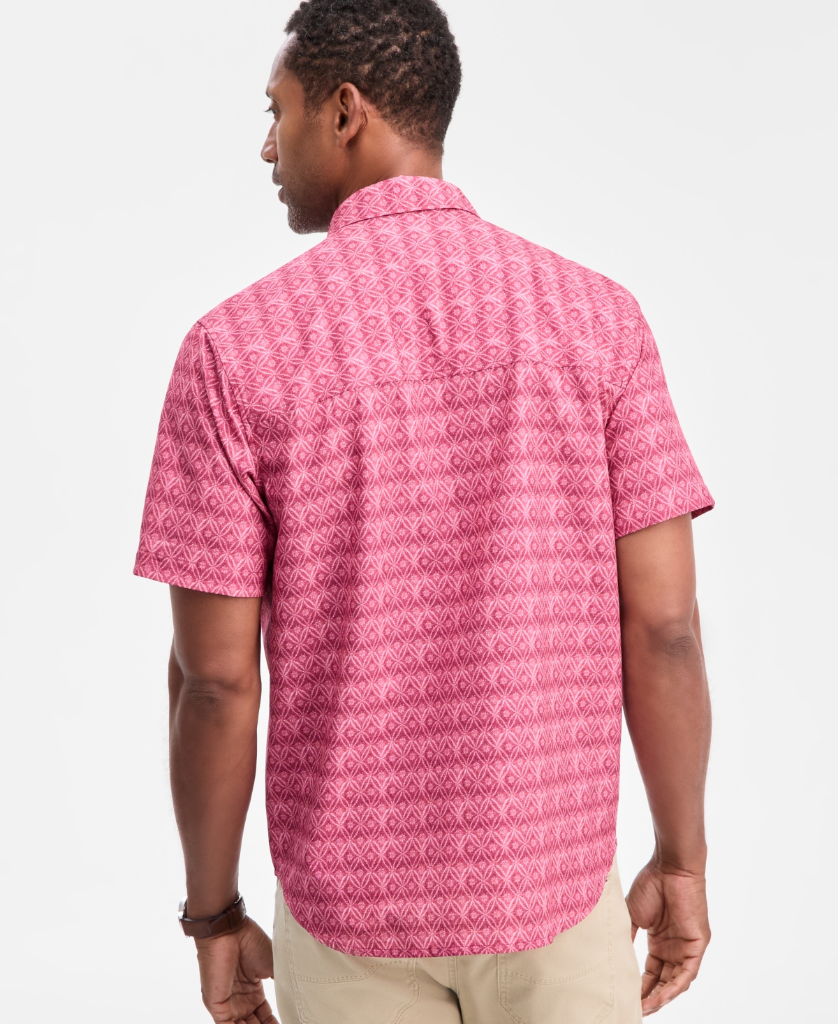 Tommy Bahama Men's Coast Tile Isle Printed Shirt