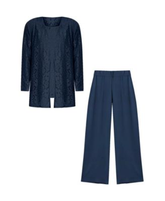 Women's Within 3-Piece Lace Jacket/Tank/Pant Set