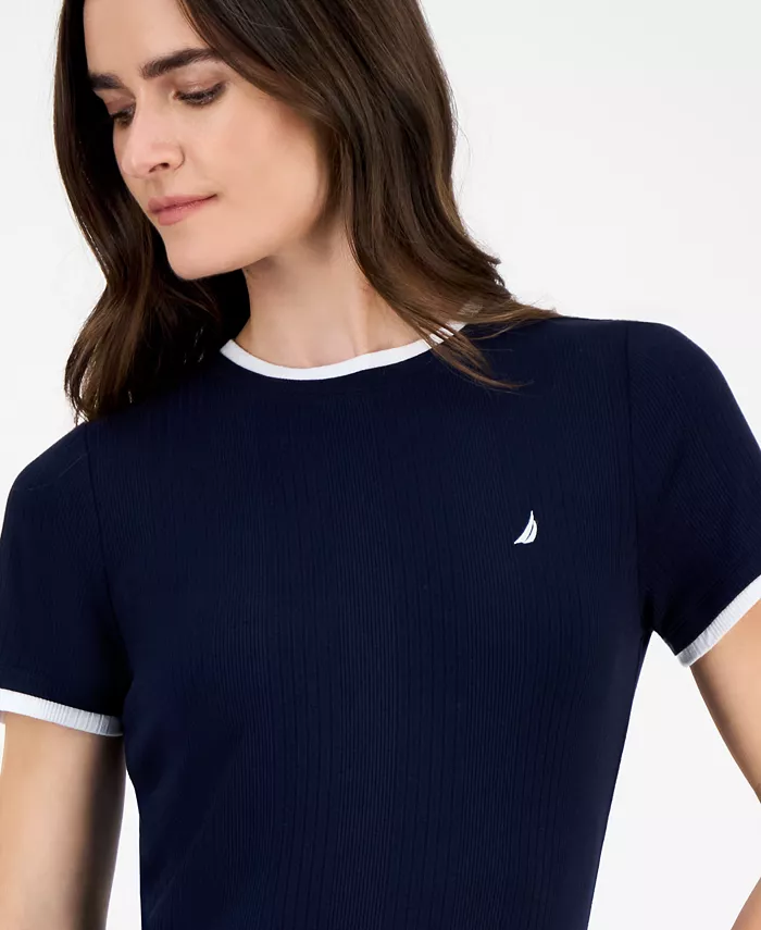 Nautica Women's Ribbed Midi Dress - thumbnail 7
