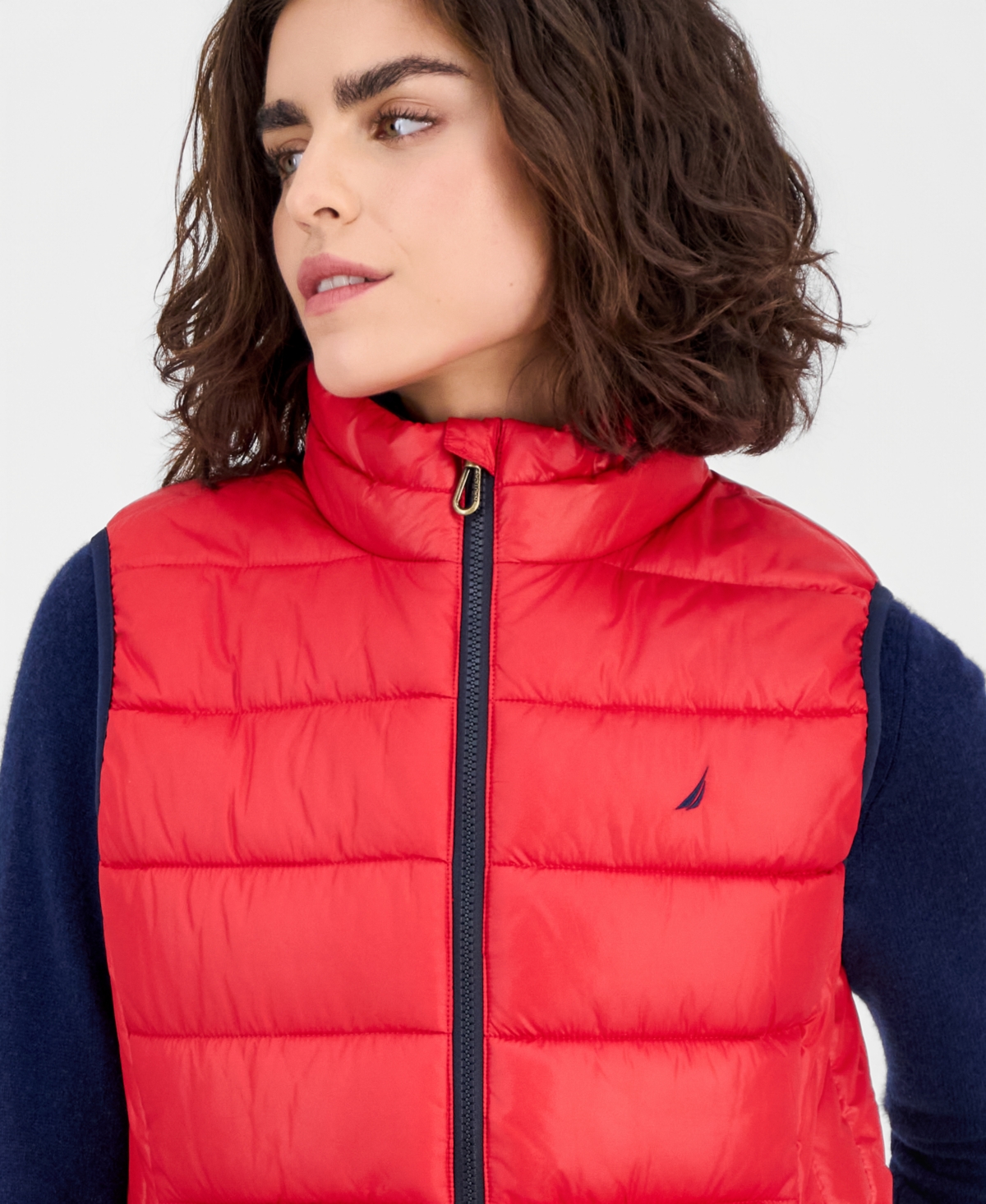 Nautica Women's Padded Puffer Vest