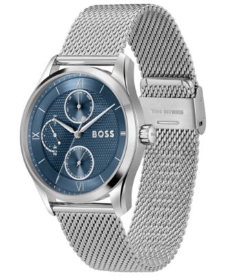 Men's Principle Master Quartz Multifunction Stainless Steel Watch, 41mm