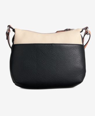 Colorblock Pebble Hobo, Exclusively at Macy's