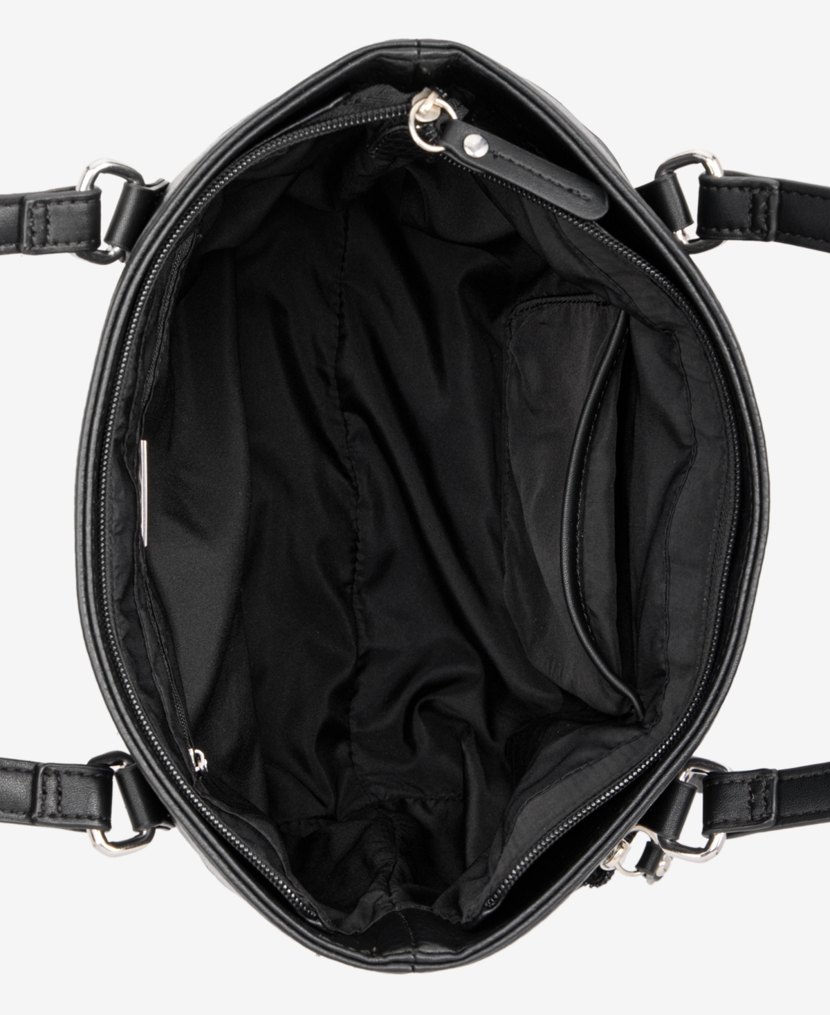 Giani Bernini Large Pebbled Tote Bag, Macy's Exclusive In Black