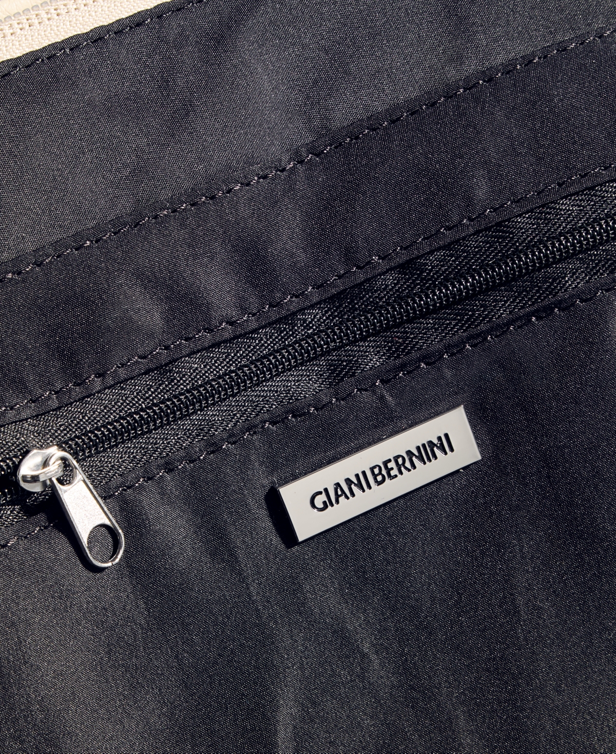 Giani Bernini Colorblock Pebble Tote, Exclusively At Macy's In Black