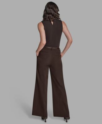Women's Pleated Wide Leg Pants