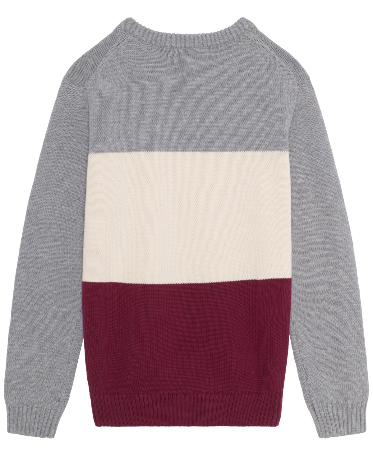 B By Brooks Brothers Big Boys Color Block Sweater
