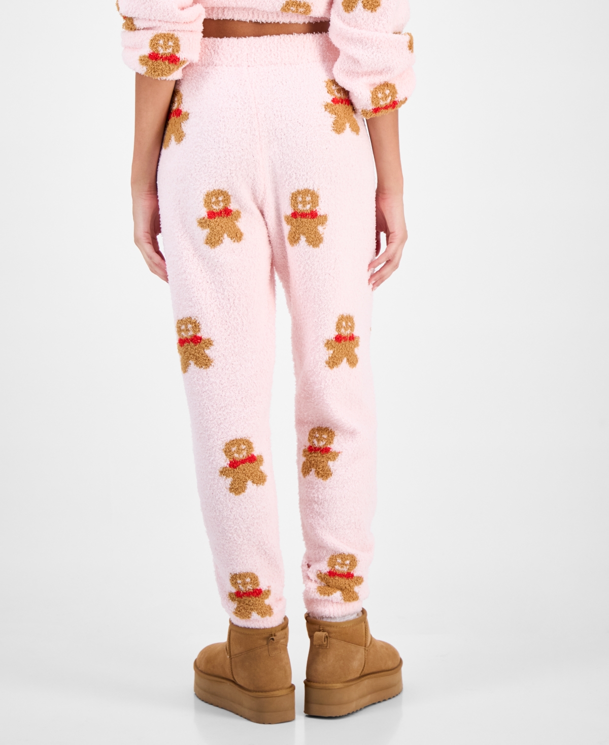 Planet Heart Juniors' Teddy-Knit Jogger Pants